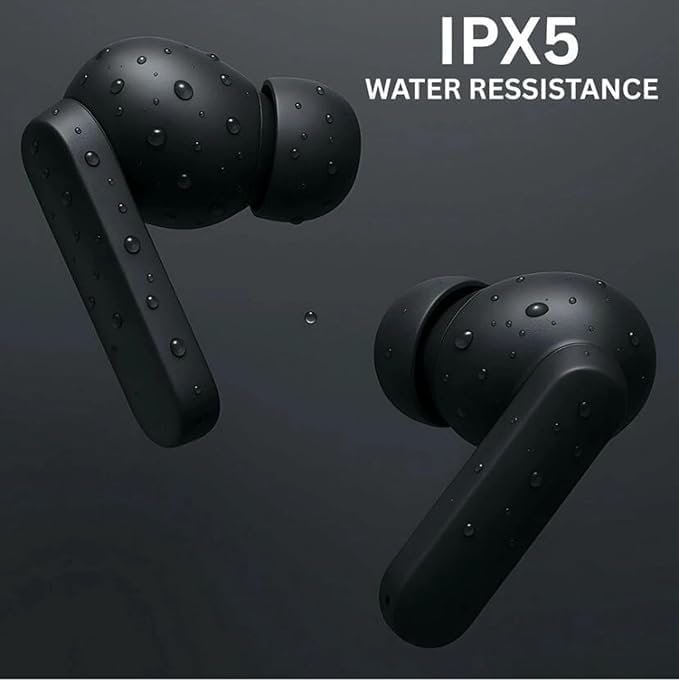 VARNIADR Wireless Earbuds Bluetooth 5.3 TWS Earphones Full Touch Control Headphones Built-in Microphone Premium Sound Quality Ensure Fast Stable & Connection with Type C Charger